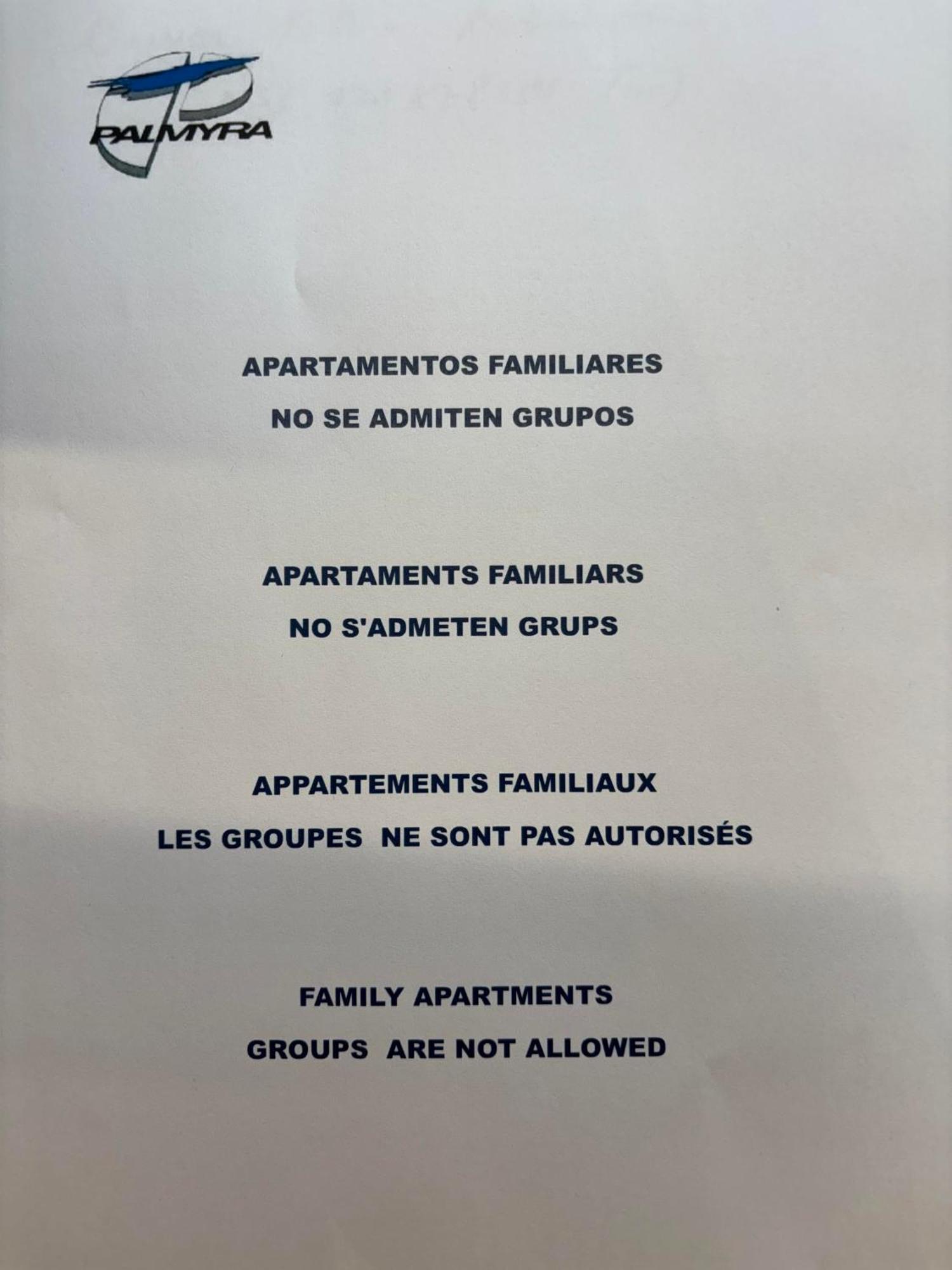 Apartamentos Hesperia Palmyra Σαλού Εξωτερικό φωτογραφία